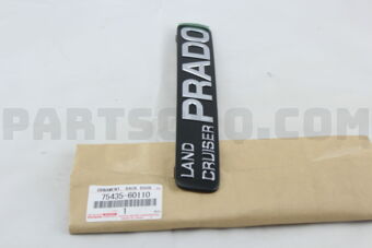 7543560110 ORNAMENT, BACK DOOR