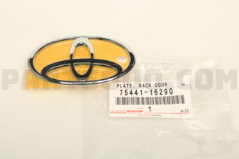 7544116290 EMBLEM, BACK DOOR, NO.1