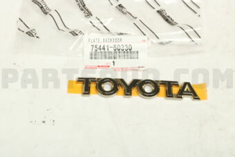 7544160330 PLATE, LUGGAGE COMPARTMENT DOOR NA