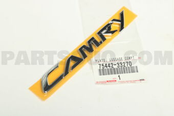 7544233270 PLATE, LUGGAGE COMPARTMENT DOOR NA