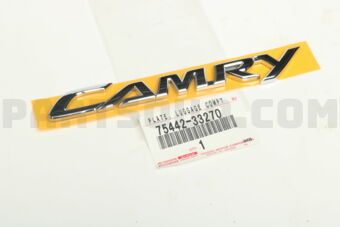 7544233270 PLATE, LUGGAGE COMPARTMENT DOOR NA
