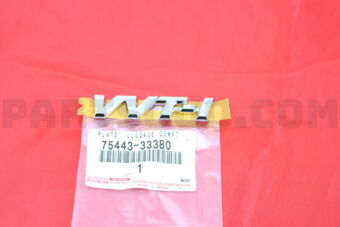 7544333380 EMBLEM, FRONT FENDER