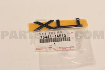 754441A510 Toyota PLATE, BACK DOOR NAME, NO.3