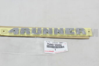 7544535050 PLATE, LUGGAGE COMPARTMENT DOOR NA