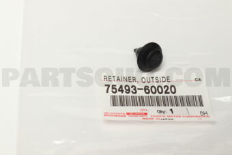 7549360020 RETAINER, OUTSIDE