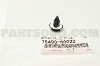 7549360020 RETAINER, OUTSIDE