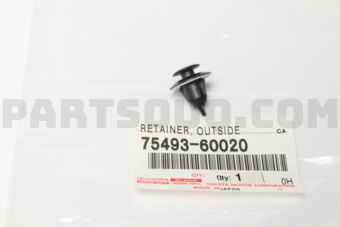 7549360020 RETAINER, OUTSIDE