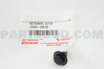 7549360020 RETAINER, OUTSIDE