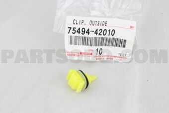 7549442010 CLIP, OUTSIDE MOULDING, NO.3