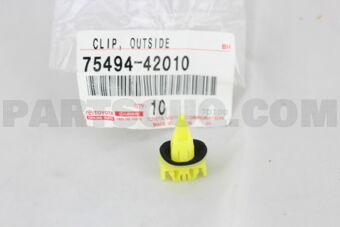 7549442010 CLIP, OUTSIDE MOULDING, NO.3