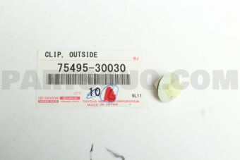 7549530030 CLIP, OUTSIDE MOULDING, NO.4