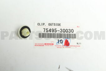 7549530030 CLIP, OUTSIDE MOULDING, NO.4