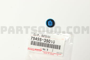 7549535010 CLIP, OUTSIDE MOULDING, NO.4