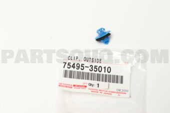 7549535010 CLIP, OUTSIDE MOULDING, NO.4