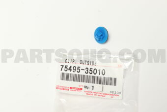 7549535010 CLIP, OUTSIDE MOULDING, NO.4