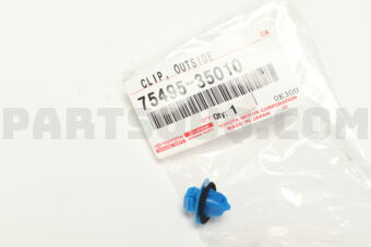 7549535010 CLIP, OUTSIDE MOULDING, NO.4