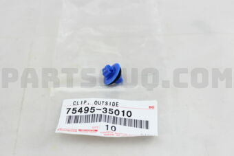 7549535010 CLIP, OUTSIDE MOULDING, NO.4