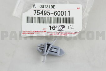 7549560011 CLIP, OUTSIDE MOULDING, NO.4