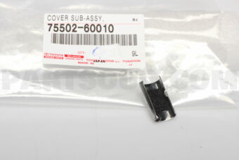 7550260010 COVER, ROOF DRIP SIDE FINISH MOULD