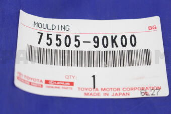 7550590K00 MOULDING, ROOF DRIP SIDE FINISH, R