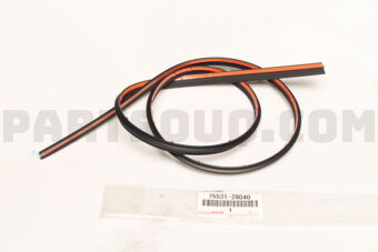 7553128040 MOULDING, WINDSHIELD, OUTER UPPER