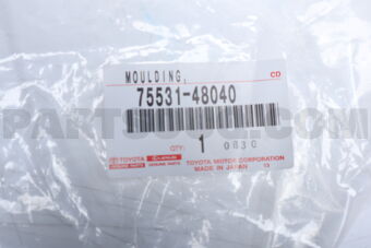 7553148040 Toyota MOULDING, WINDSHIELD, OUTSIDE
