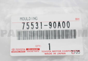7553190A00 MOULDING, WINDSHIELD, OUTER UPPER