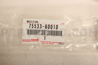 7553360010 MOULDING, WINDSHIELD, OUTSIDE RH