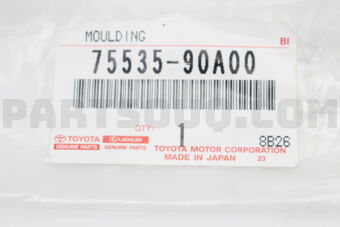7553590A00 MOULDING, WINDSHIELD, LOWER