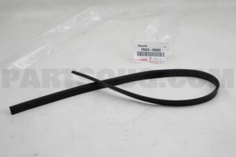 7554360020 MOULDING, WINDSHIELD, OUTSIDE NO.2