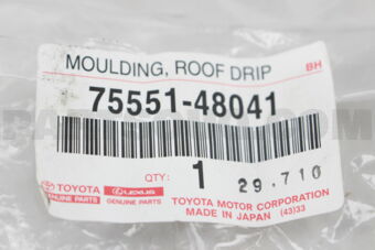 7555148041 MOULDING, ROOF DRIP SIDE FINISH, R