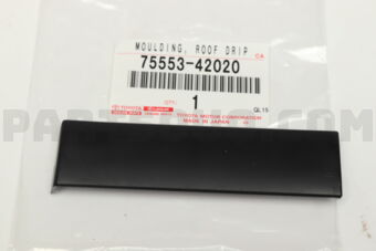 7555342020 MOULDING, ROOF DRIP SIDE FINISH, R
