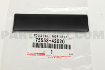 7555342020 MOULDING, ROOF DRIP SIDE FINISH, R