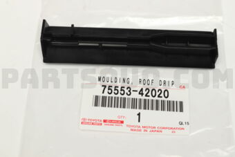 7555342020 MOULDING, ROOF DRIP SIDE FINISH, R