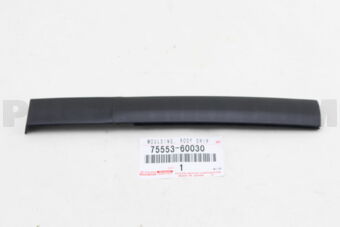 7555360030 MOULDING, ROOF DRIP SIDE FINISH, R