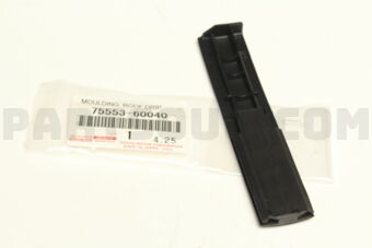 7555360040 MOULDING, ROOF DRIP SIDE FINISH, R