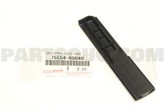 7555460040 MOULDING, ROOF DRIP SIDE FINISH, R