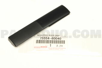 7555460040 MOULDING, ROOF DRIP SIDE FINISH, R