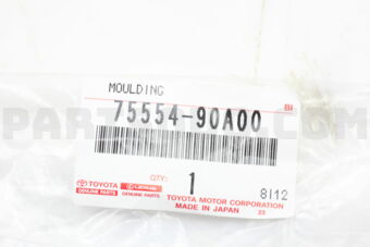 7555490A00 MOULDING, ROOF DRIP SIDE FINISH, R