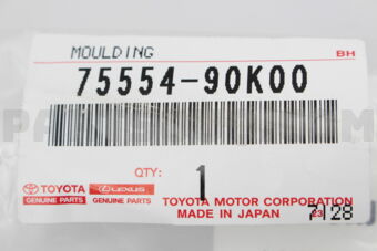 7555490K00 MOULDING, ROOF DRIP SIDE FINISH, R