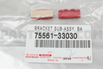 7556133030 Toyota CLIP, ROOF DRIP SIDE FINISH MOULDING