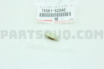 7556152040 CLIP, ROOF DRIP SIDE FINISH MOULDI