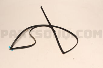 7557153020 Toyota MOULDING, BACK WINDOW, OUTSIDE UPPER, NO.1