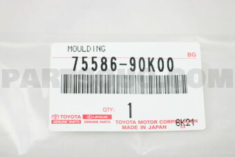 7558690K00 MOULDING, ROOF DRIP, REAR