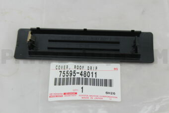 7559548011 COVER, ROOF DRIP SIDE MOULDING, FR