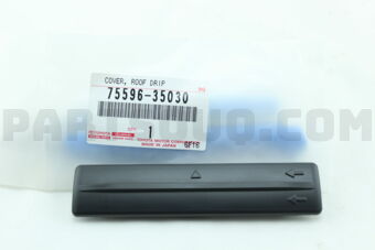 7559635030 COVER, ROOF DRIP SIDE FINISH MOULD