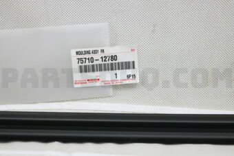 7571012780 MOULDING ASSY, FRONT DOOR BELT, RH