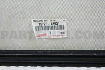 7572048031 MOULDING ASSY, FRONT DOOR BELT, LH