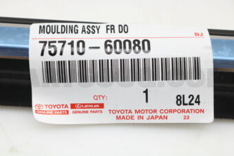 7572060080 MOULDING ASSY, FRONT DOOR BELT, LH