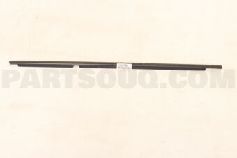 7572260030 MOULDING, REAR DOOR BELT, LH